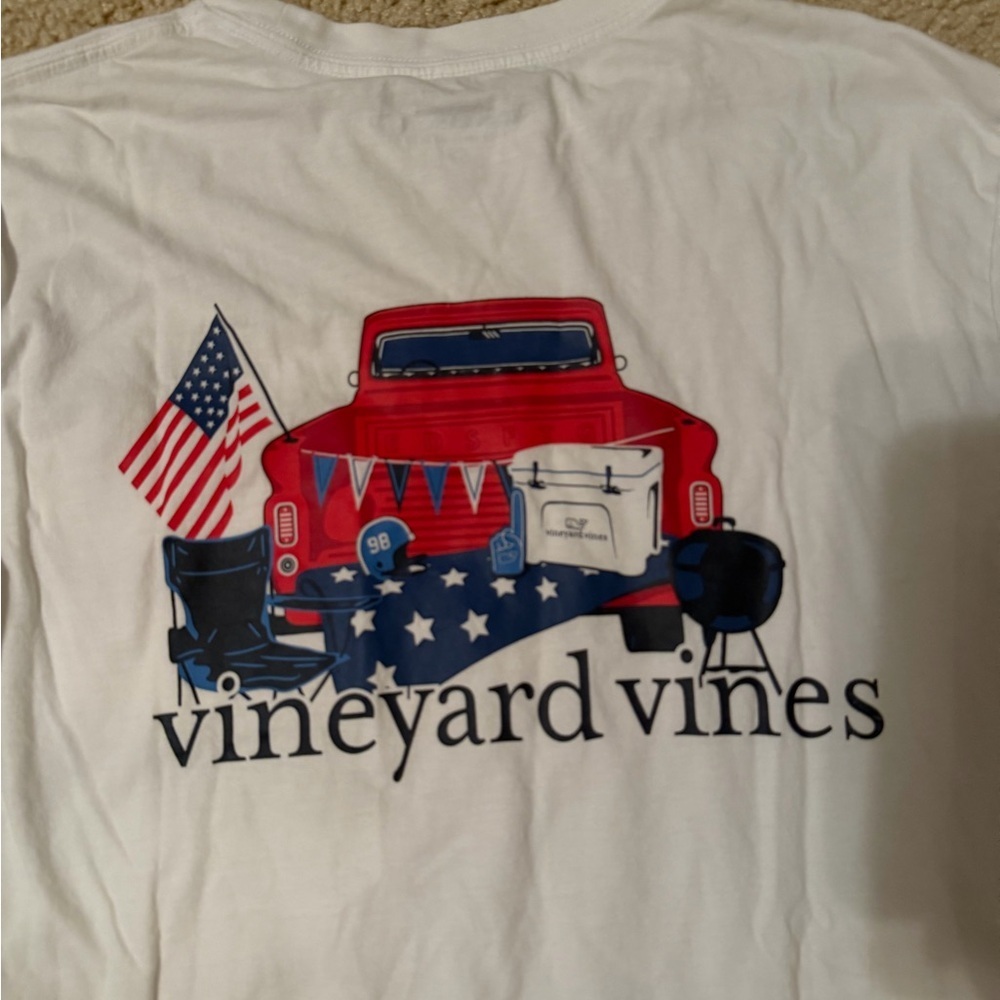 Vineyard Vines America Inspired Long Sleeve Tee - Picture 6 of 6
